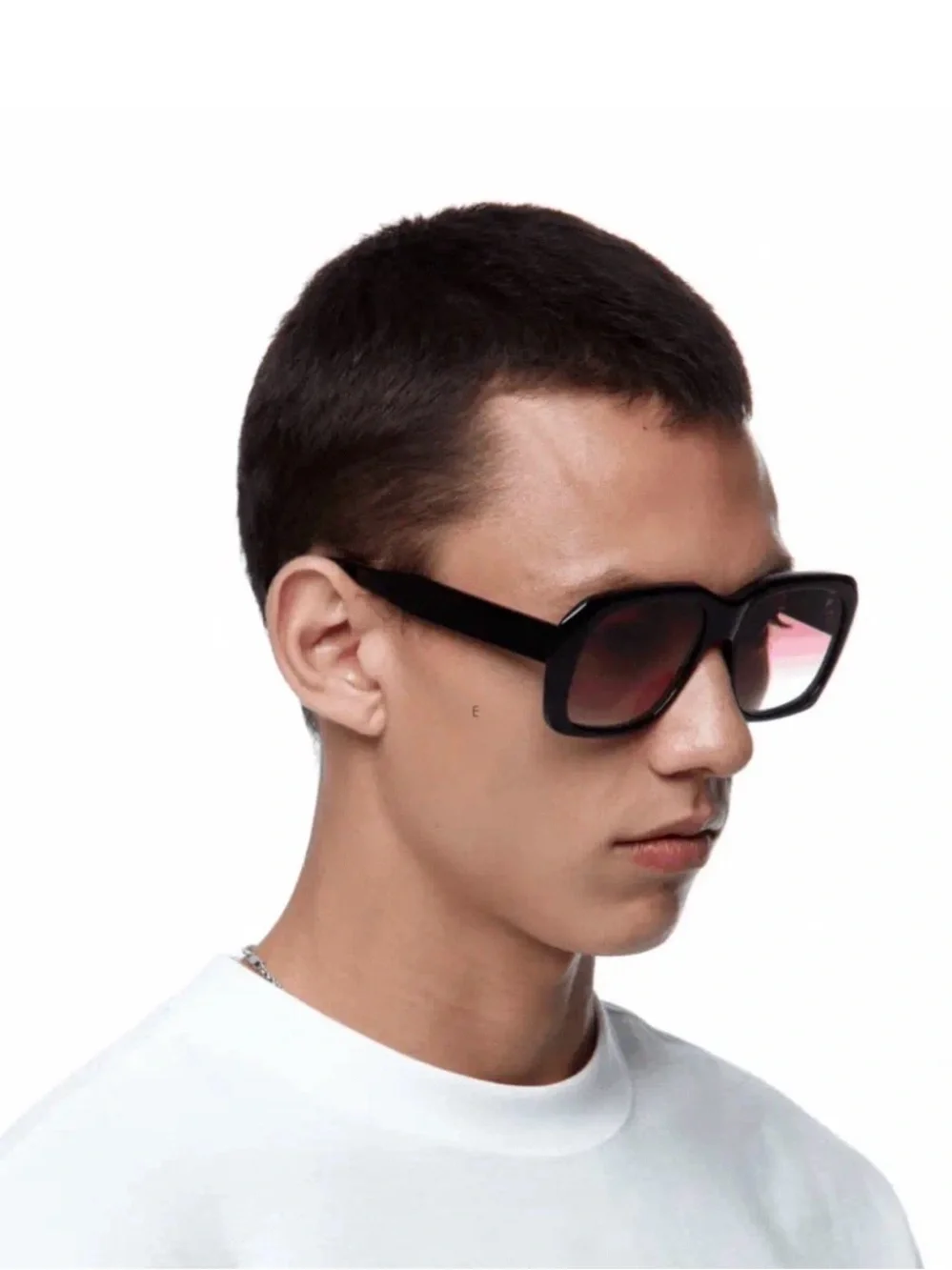 Vintage Frames (VF) Company Geometric Oversized, Black Acetate XXL